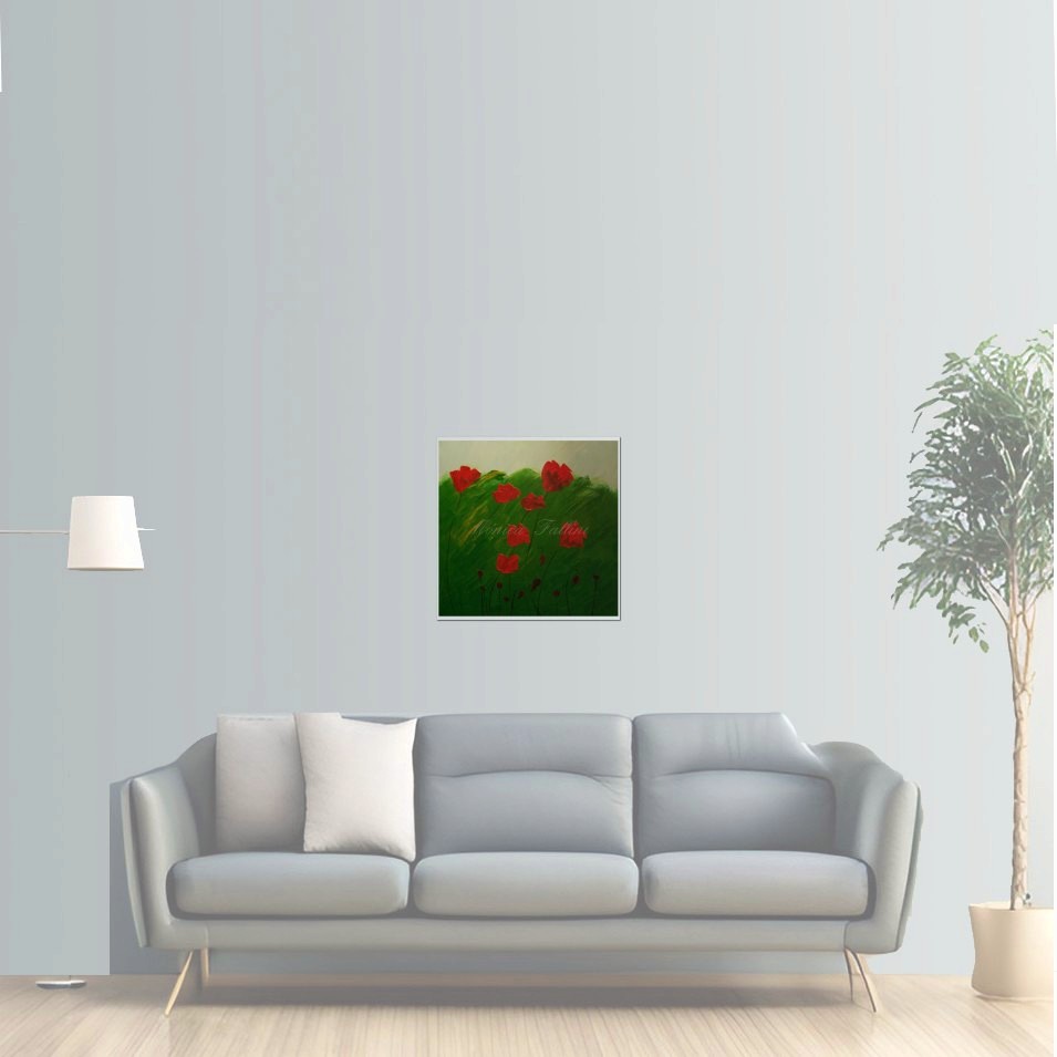 Painting titled 'Windy days II' by Monica Fallini