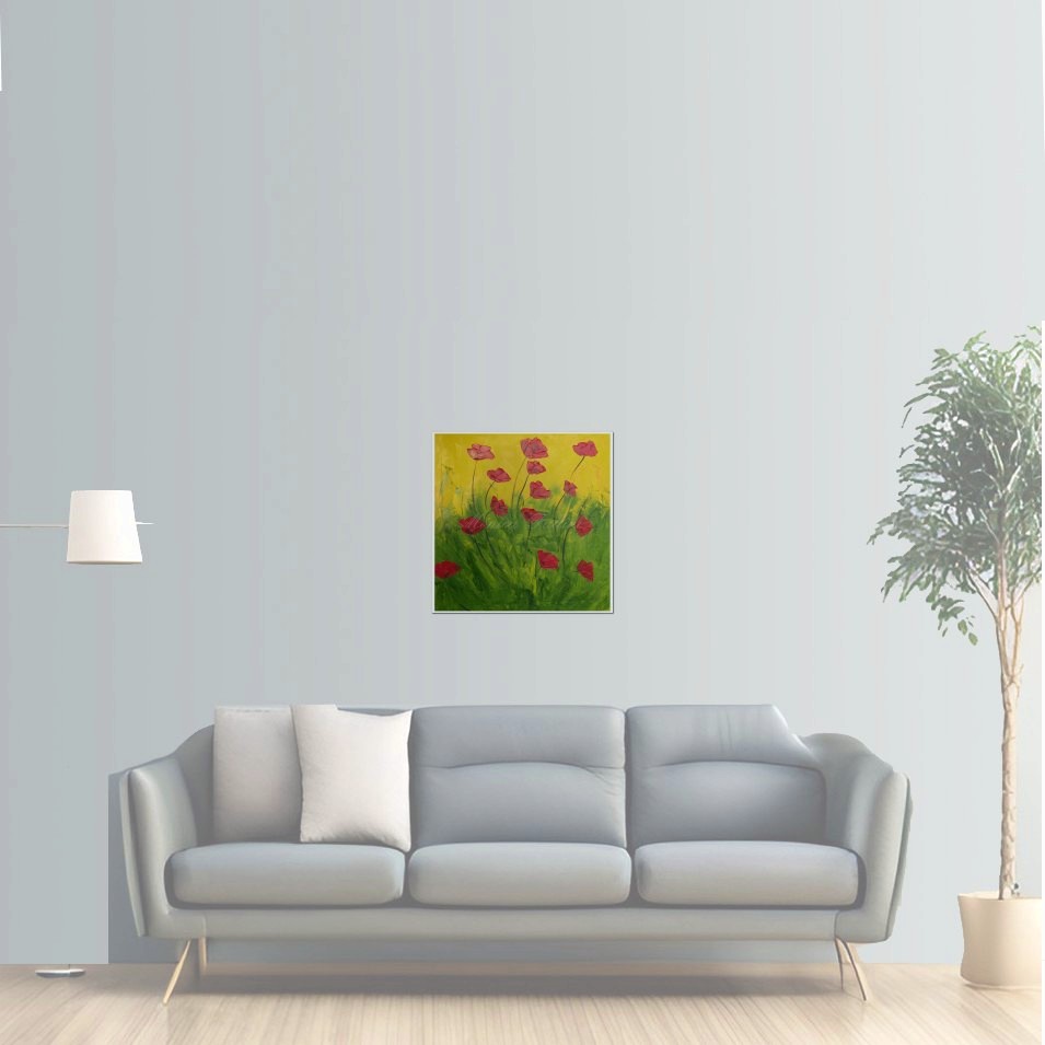 Painting titled 'Windy sunny days' by Monica Fallini