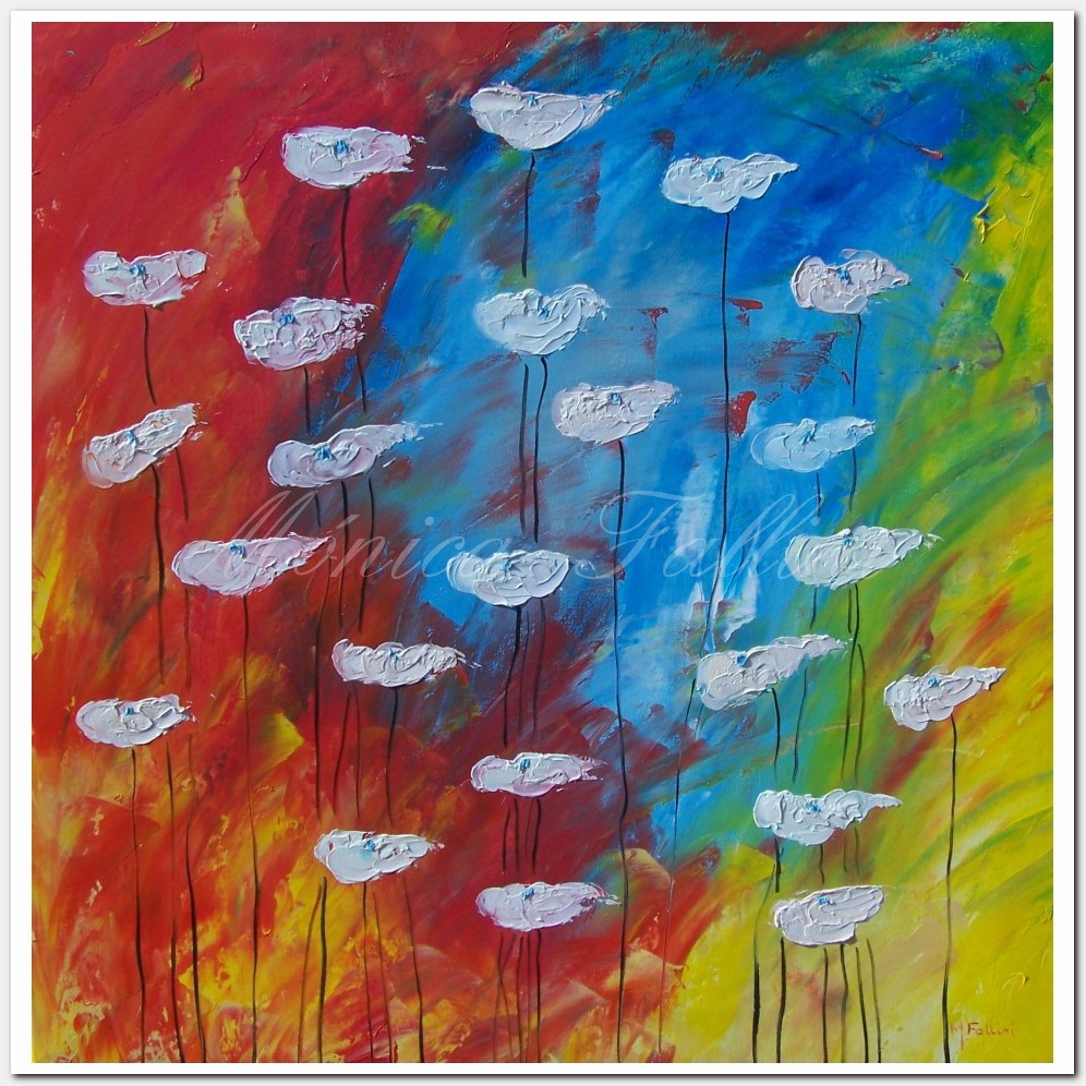 Painting titled 'Summertime' by Monica Fallini