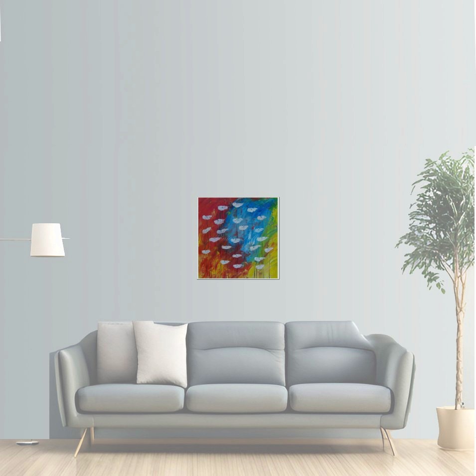 Painting titled 'Summertime' by Monica Fallini