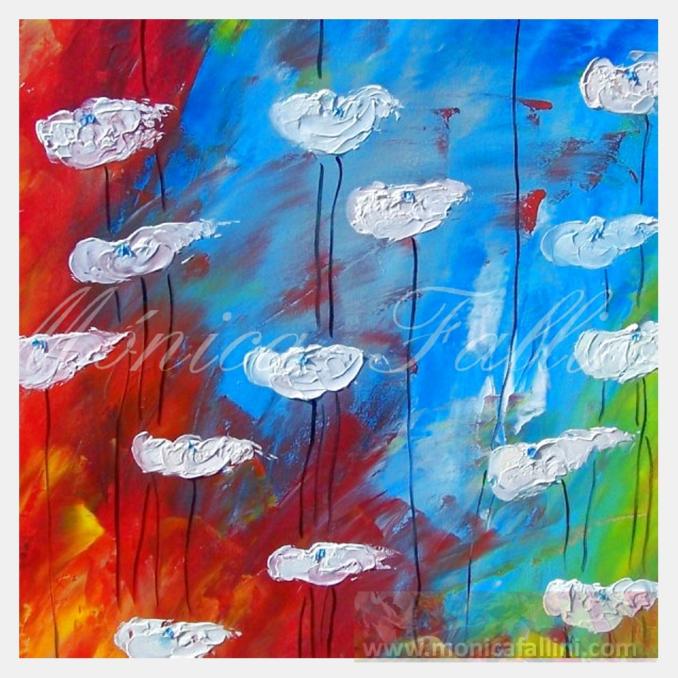 Painting titled 'Summertime' by Monica Fallini