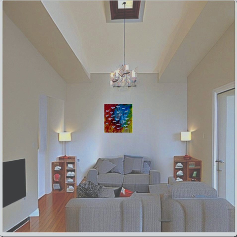 Painting titled 'Summertime' by Monica Fallini