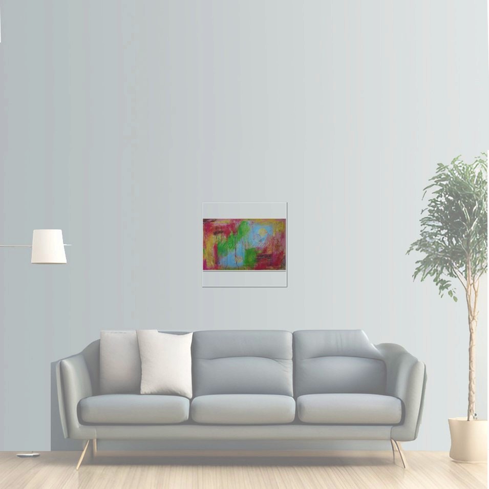 Painting titled 'Abstract' by Monica Fallini