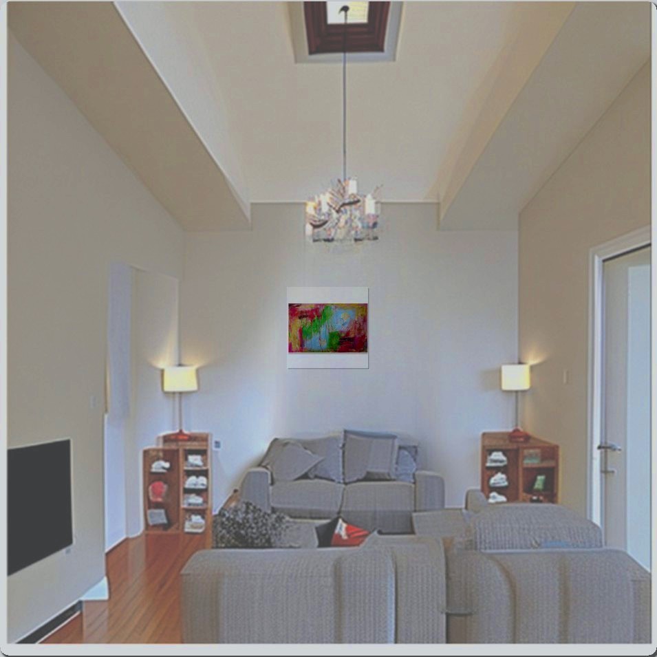 Painting titled 'Abstract' by Monica Fallini