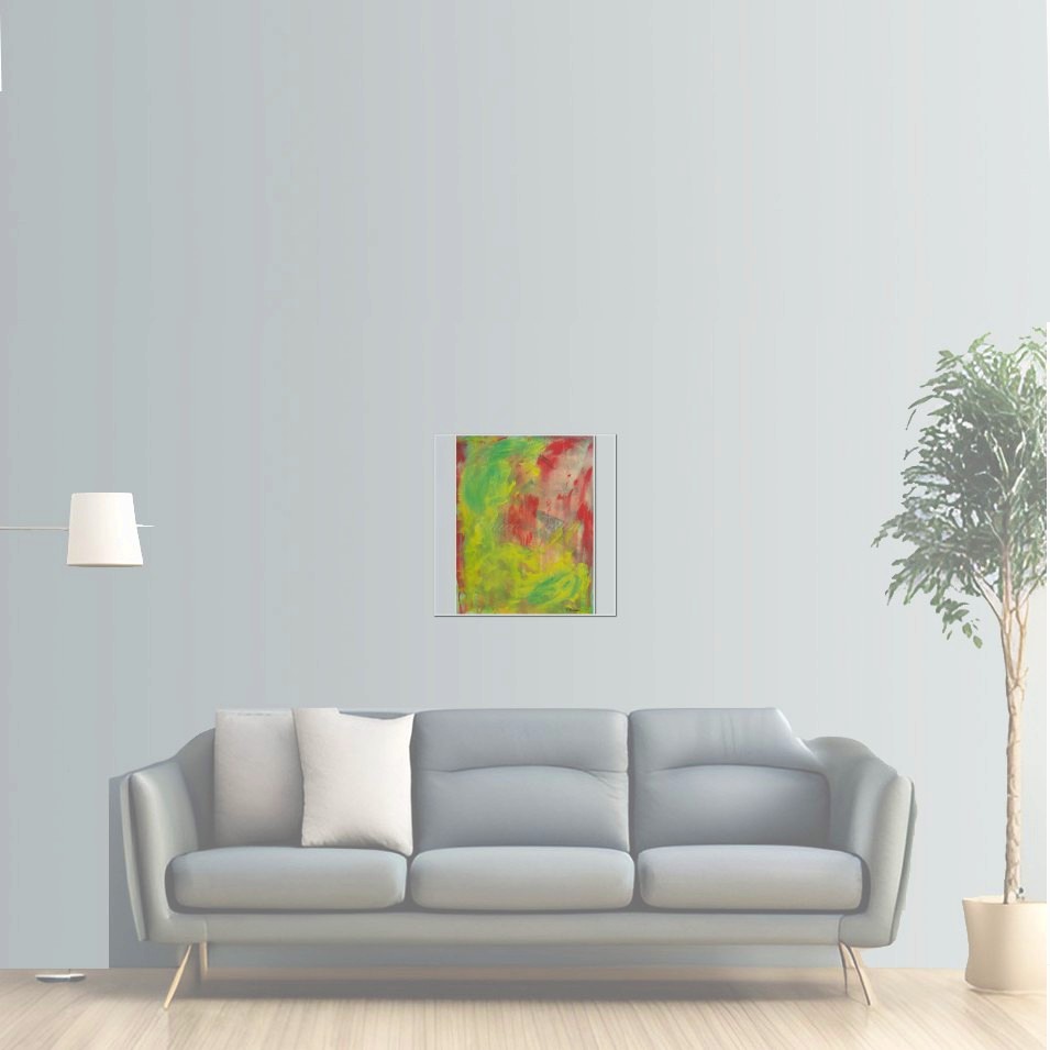 Painting titled 'Abstract series I' by Monica Fallini