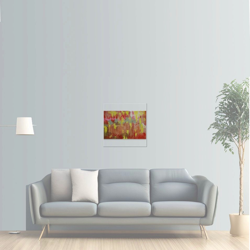 Painting titled 'Melting promises II' by Monica Fallini