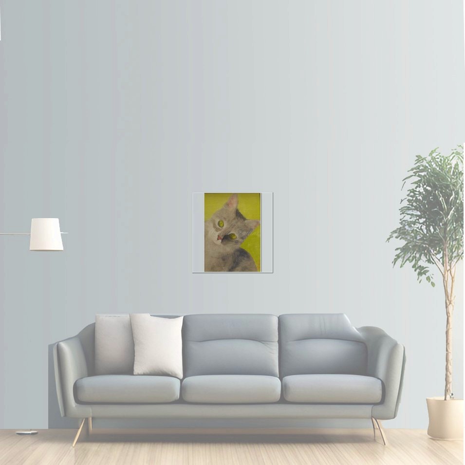 Painting titled 'Francesca # 1' by Monica Fallini