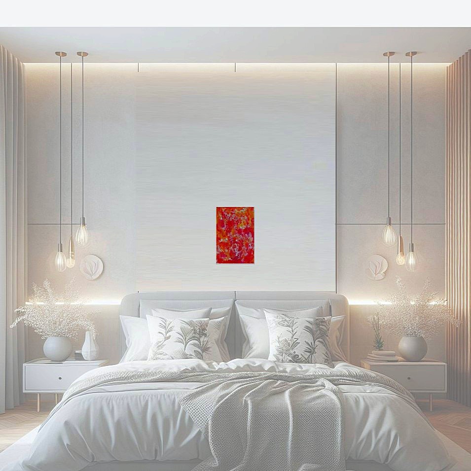 Painting titled 'Passion # 1' by Monica Fallini