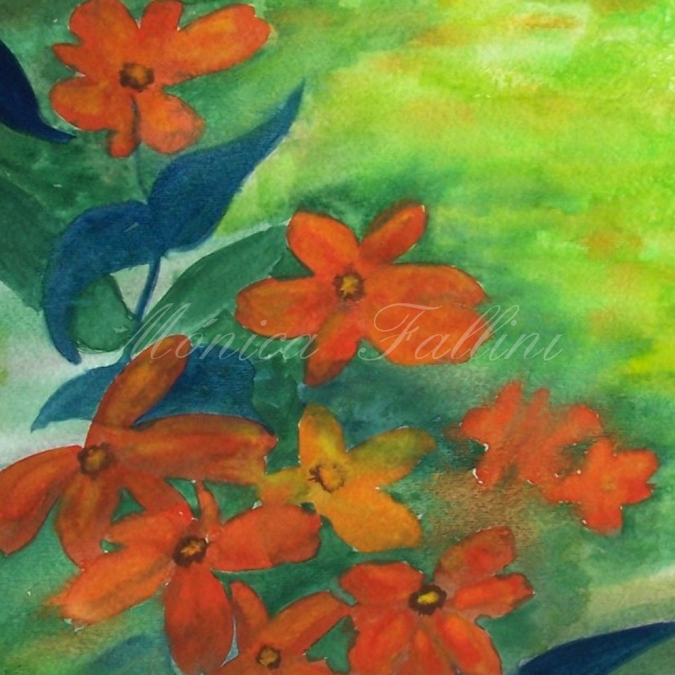 Painting titled 'Untitled' by Monica Fallini