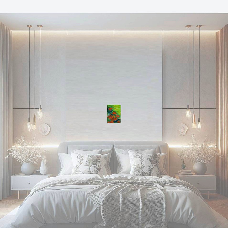 Painting titled 'Untitled' by Monica Fallini