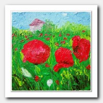 Poppies' field # 2