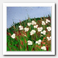 A dream of white flowers
