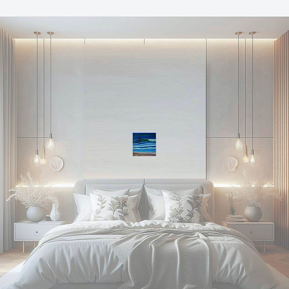 Painting titled 'Galveston # 5.Surf study. ' by Monica Fallini