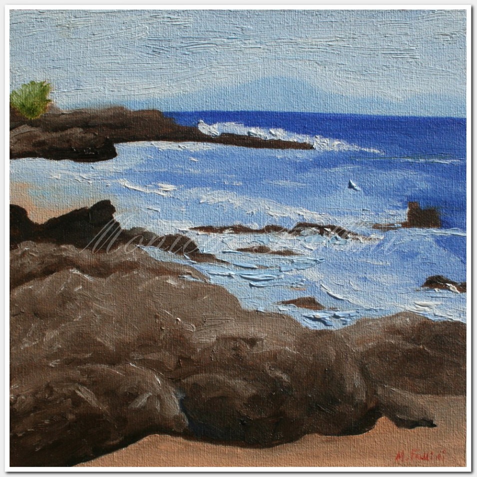 Painting titled 'Cuchilla Alta # III' by Monica Fallini