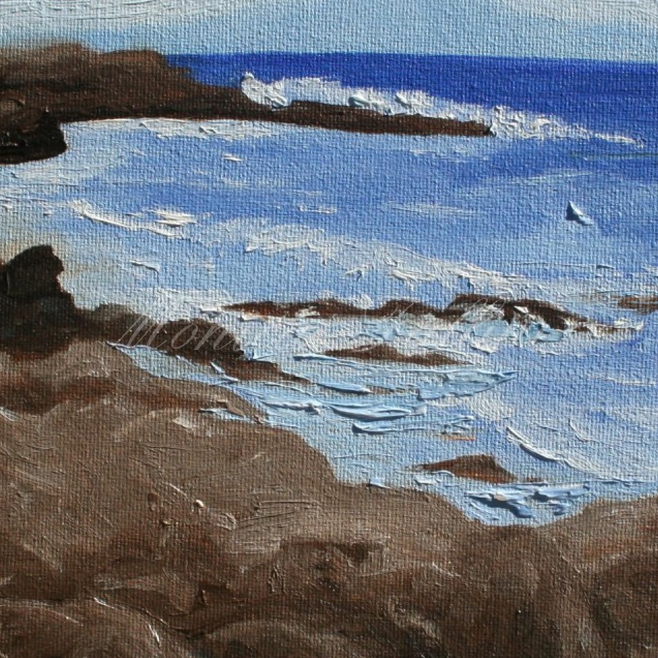 Painting titled 'Cuchilla Alta # III' by Monica Fallini