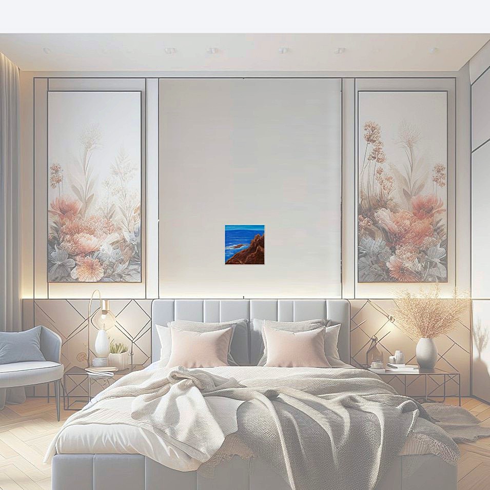 Painting titled 'Cuchilla Alta # VI' by Monica Fallini