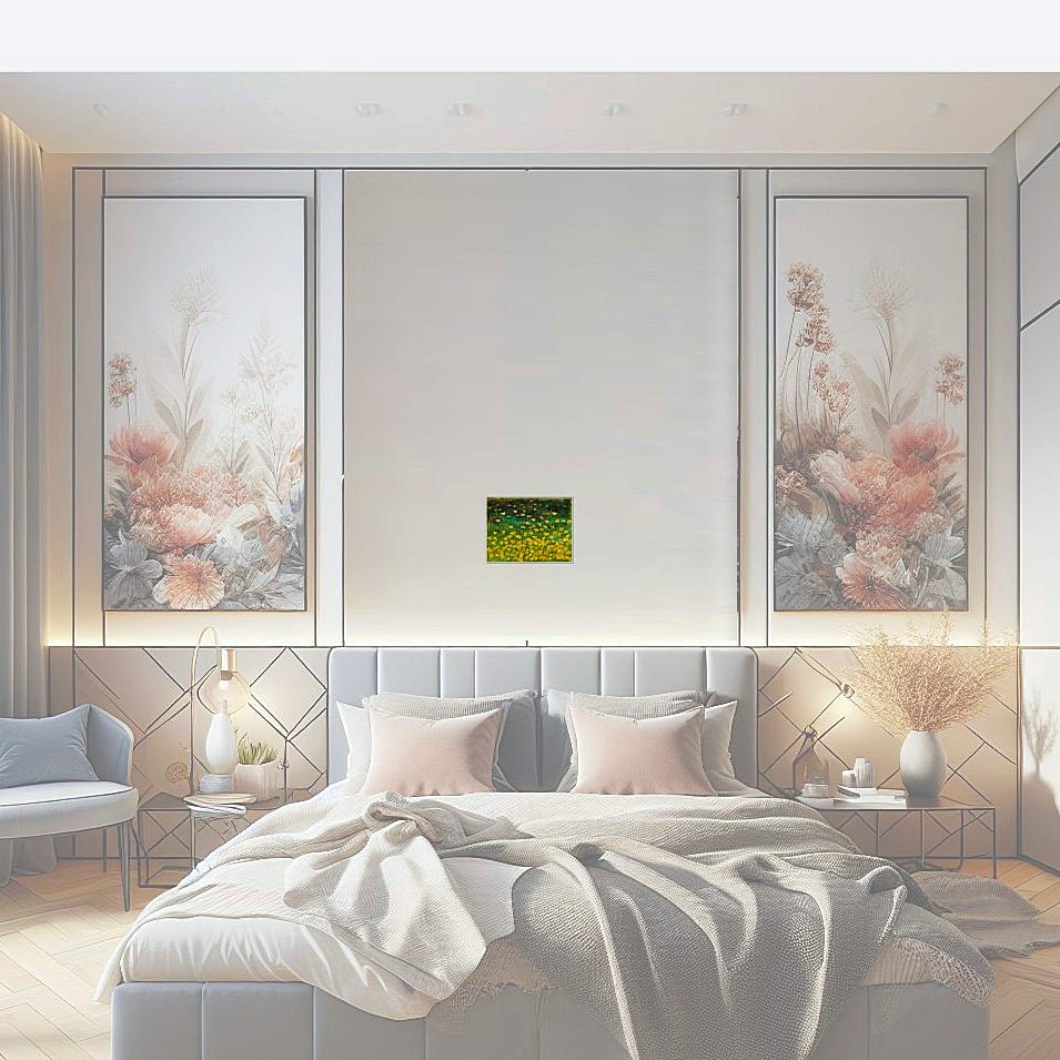 Painting titled 'Texas wild flowers II' by Monica Fallini