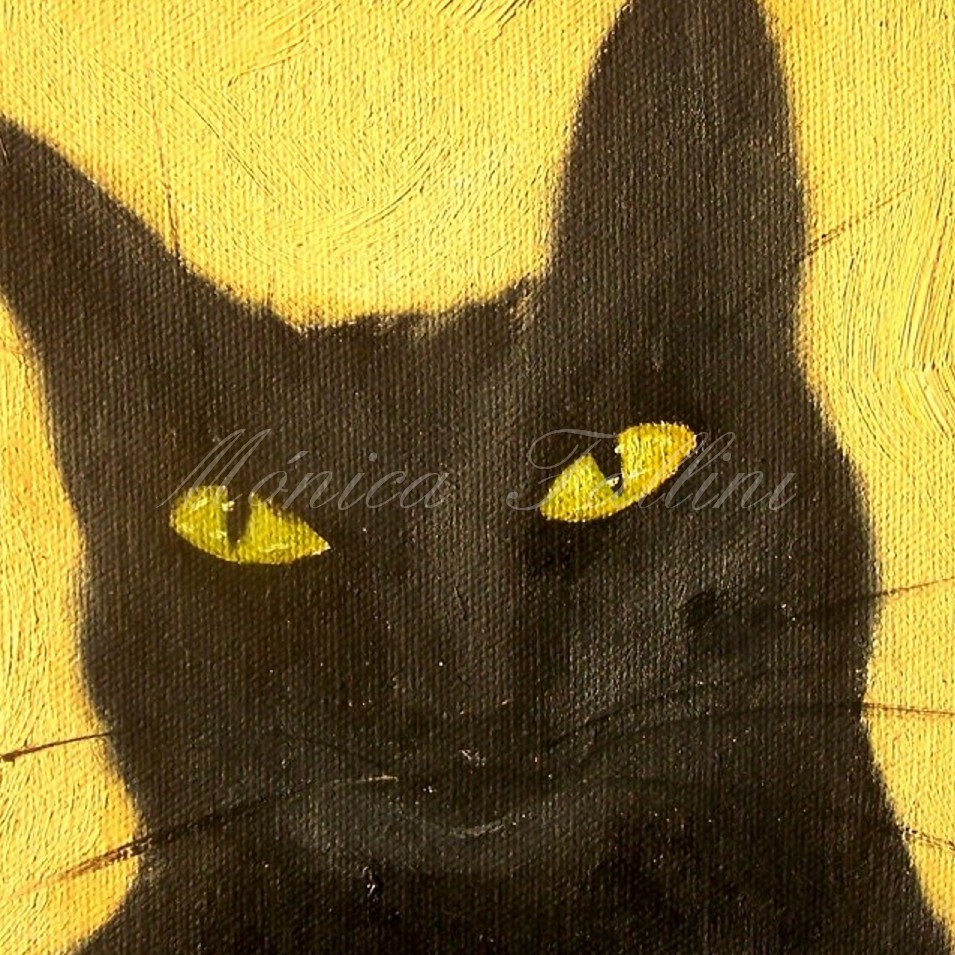 Painting titled 'Sleepy Pauline II' by Monica Fallini