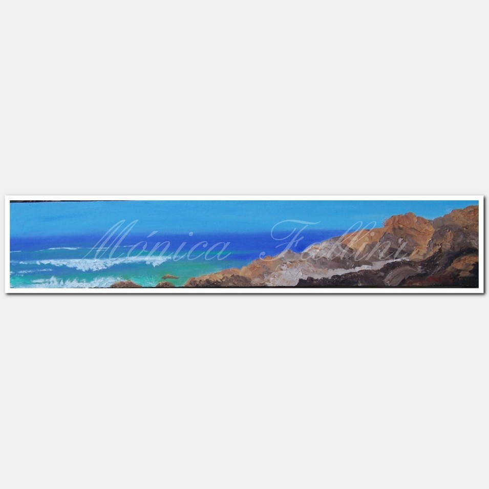 Painting titled 'Galveston # XVIII ' by Monica Fallini