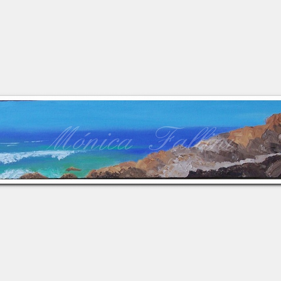 Painting titled 'Galveston # XVIII ' by Monica Fallini