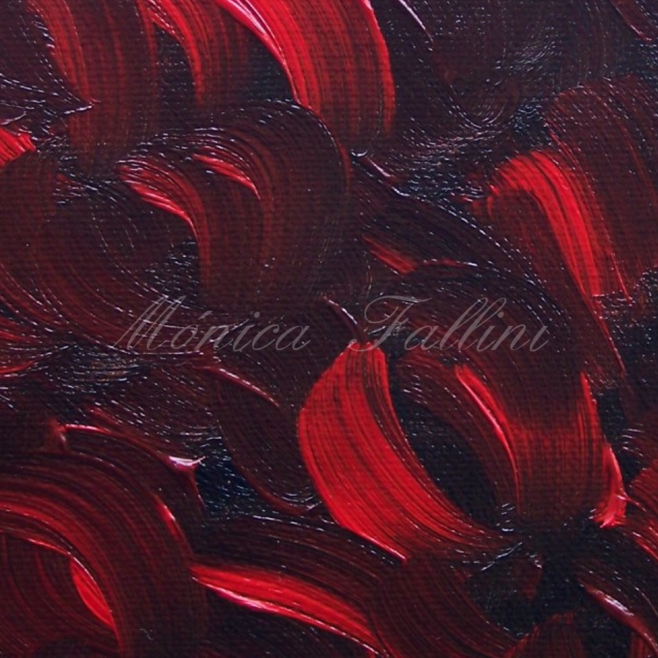 Painting titled 'Background study' by Monica Fallini