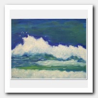 Galveston # XIX, surf study.