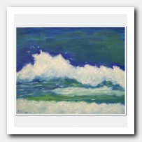 Galveston # XIX, surf study.