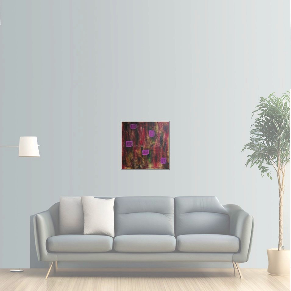 Painting titled 'Portals' by Monica Fallini