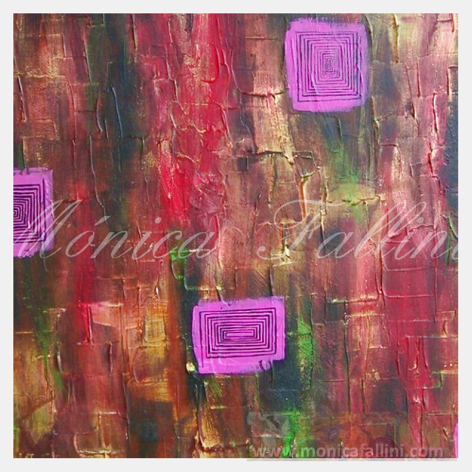 Painting titled 'Portals' by Monica Fallini