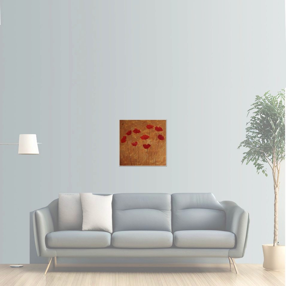 Painting titled 'Awaiting Summer' by Monica Fallini