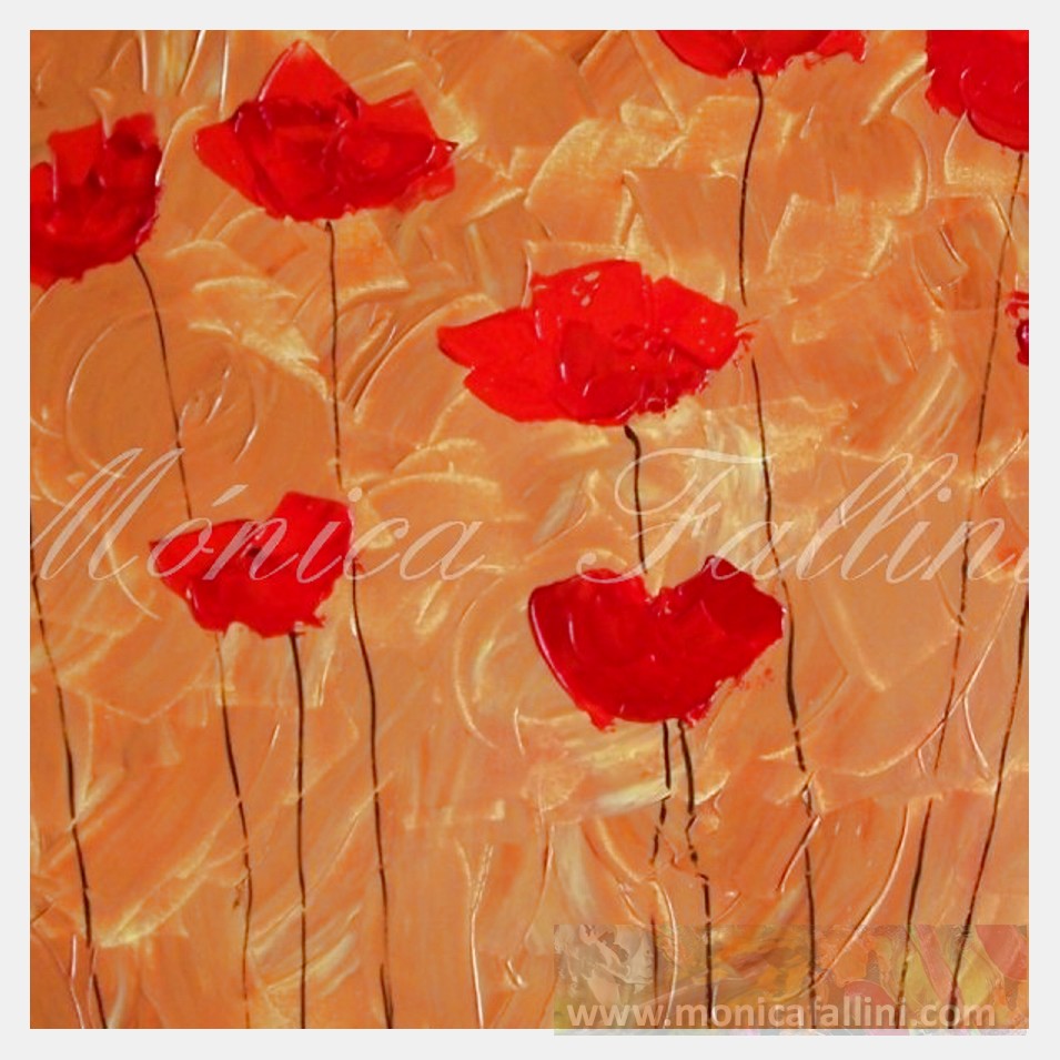 Painting titled 'Awaiting Summer' by Monica Fallini
