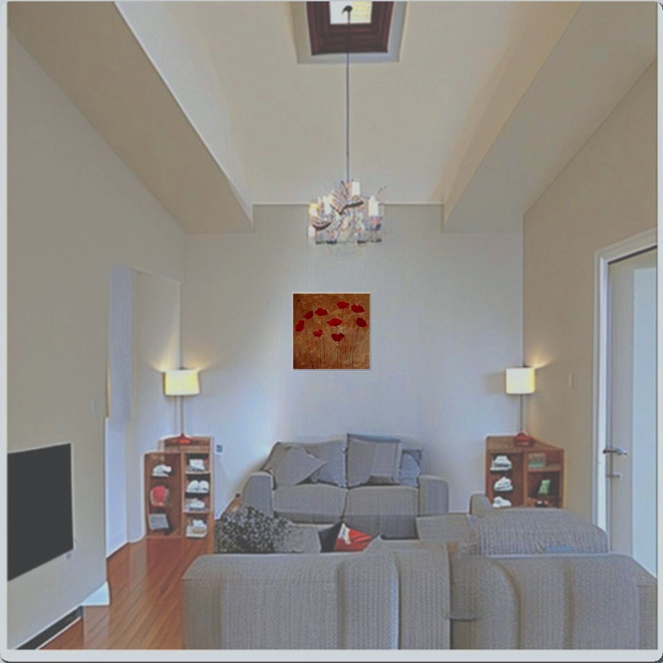 Painting titled 'Awaiting Summer' by Monica Fallini