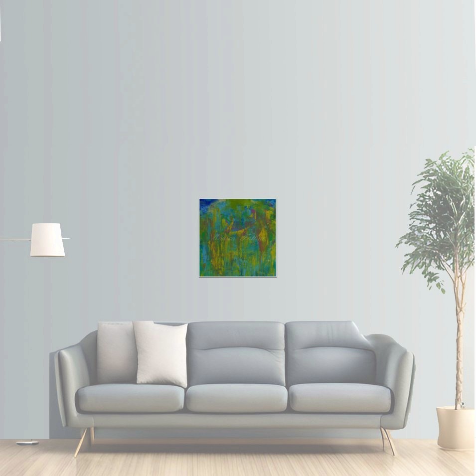 Painting titled 'Abstraction' by Monica Fallini