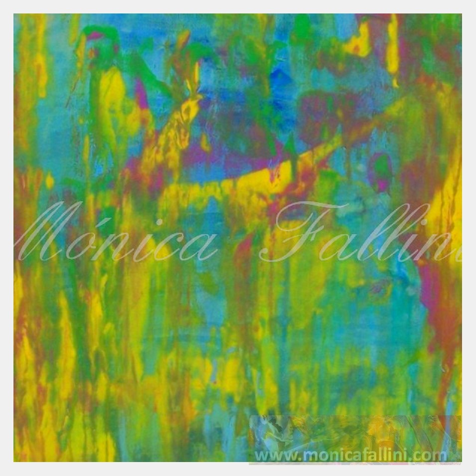 Painting titled 'Abstraction' by Monica Fallini