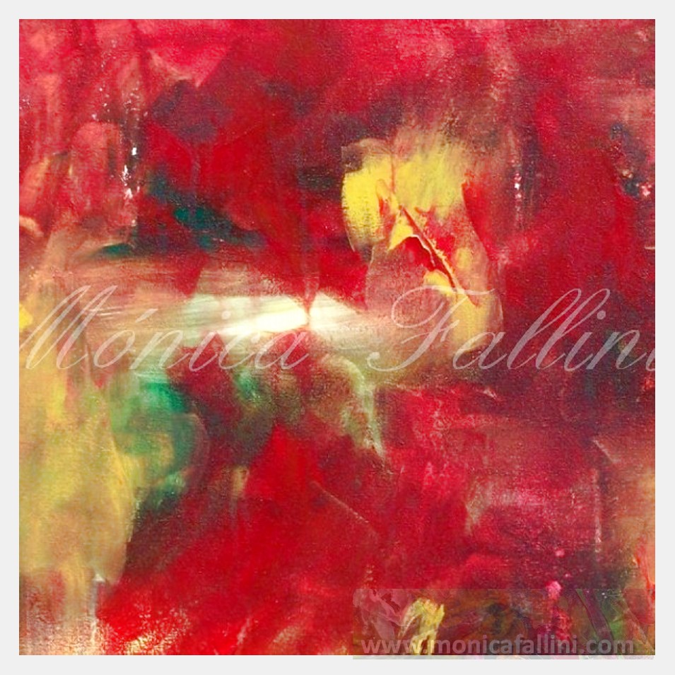 Painting titled 'Abstraction' by Monica Fallini