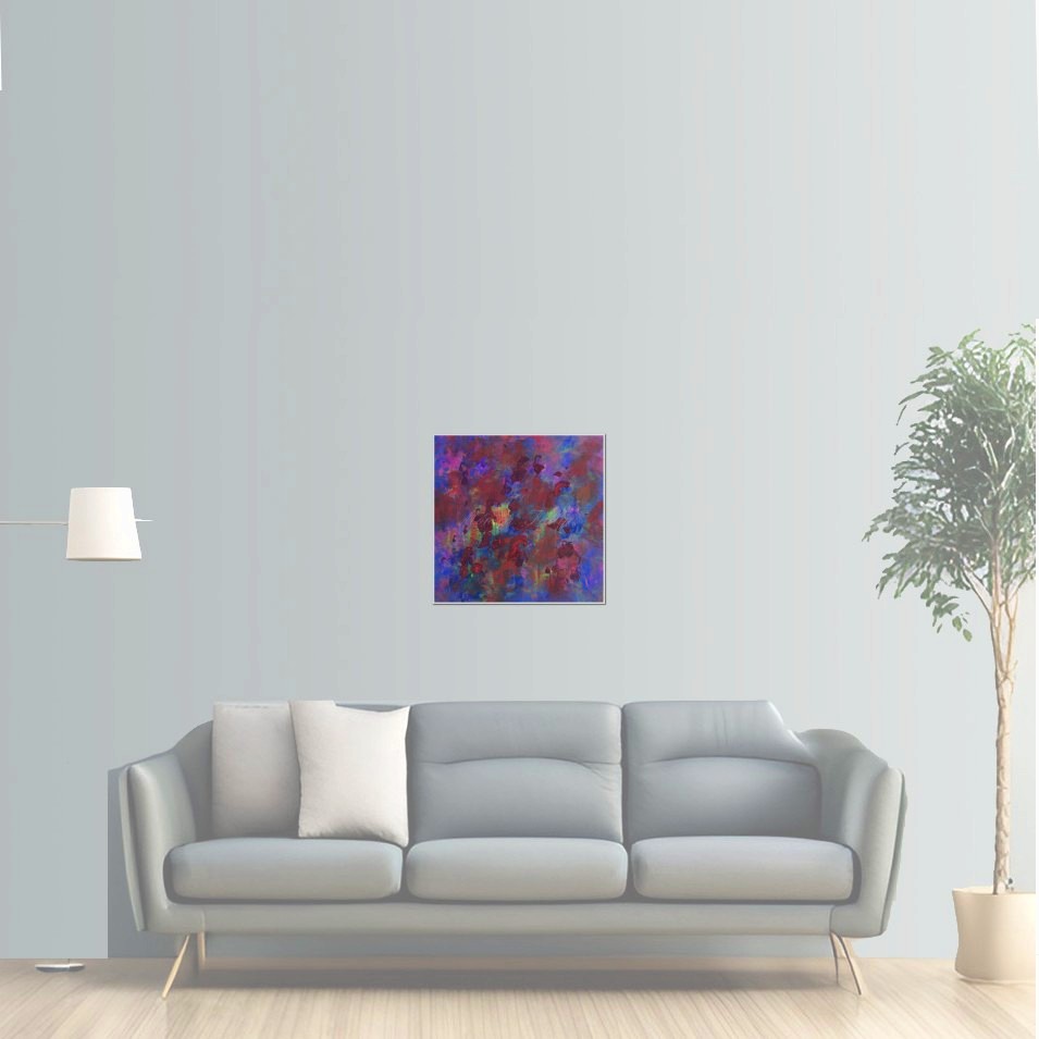 Painting titled 'Abstraction' by Monica Fallini