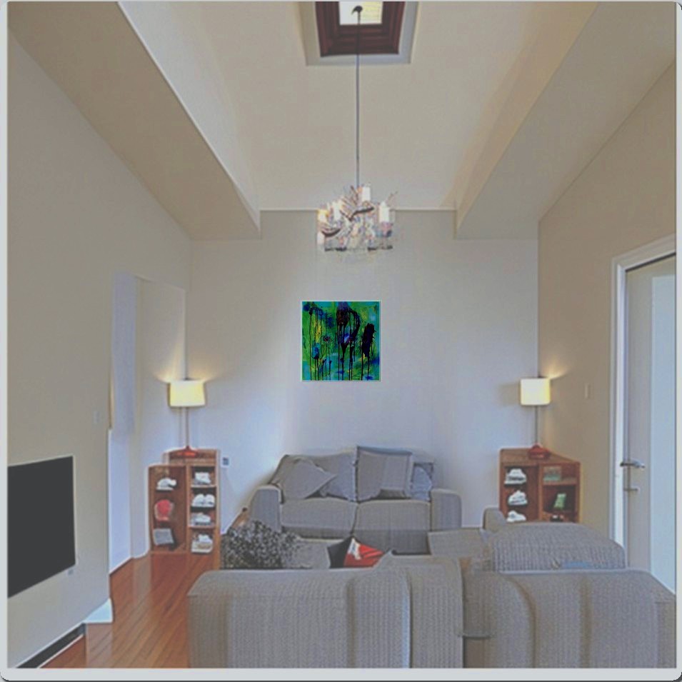 Painting titled 'Abstraction' by Monica Fallini