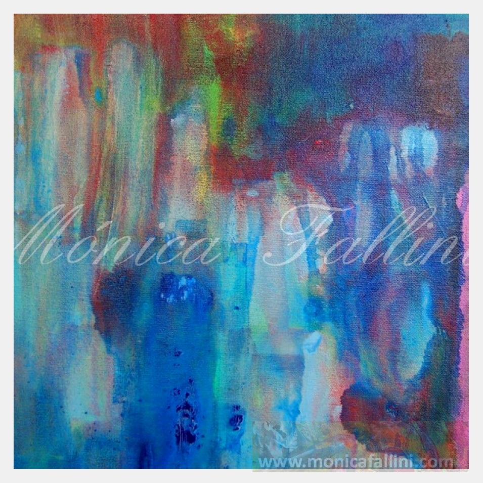 Painting titled 'Abstraction # 9531' by Monica Fallini