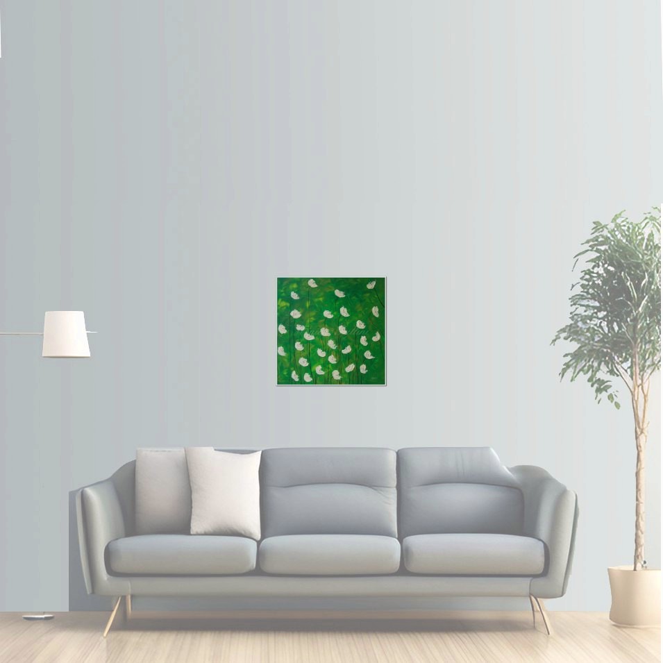 Painting titled 'Free spirit Poppies in Summer' by Monica Fallini
