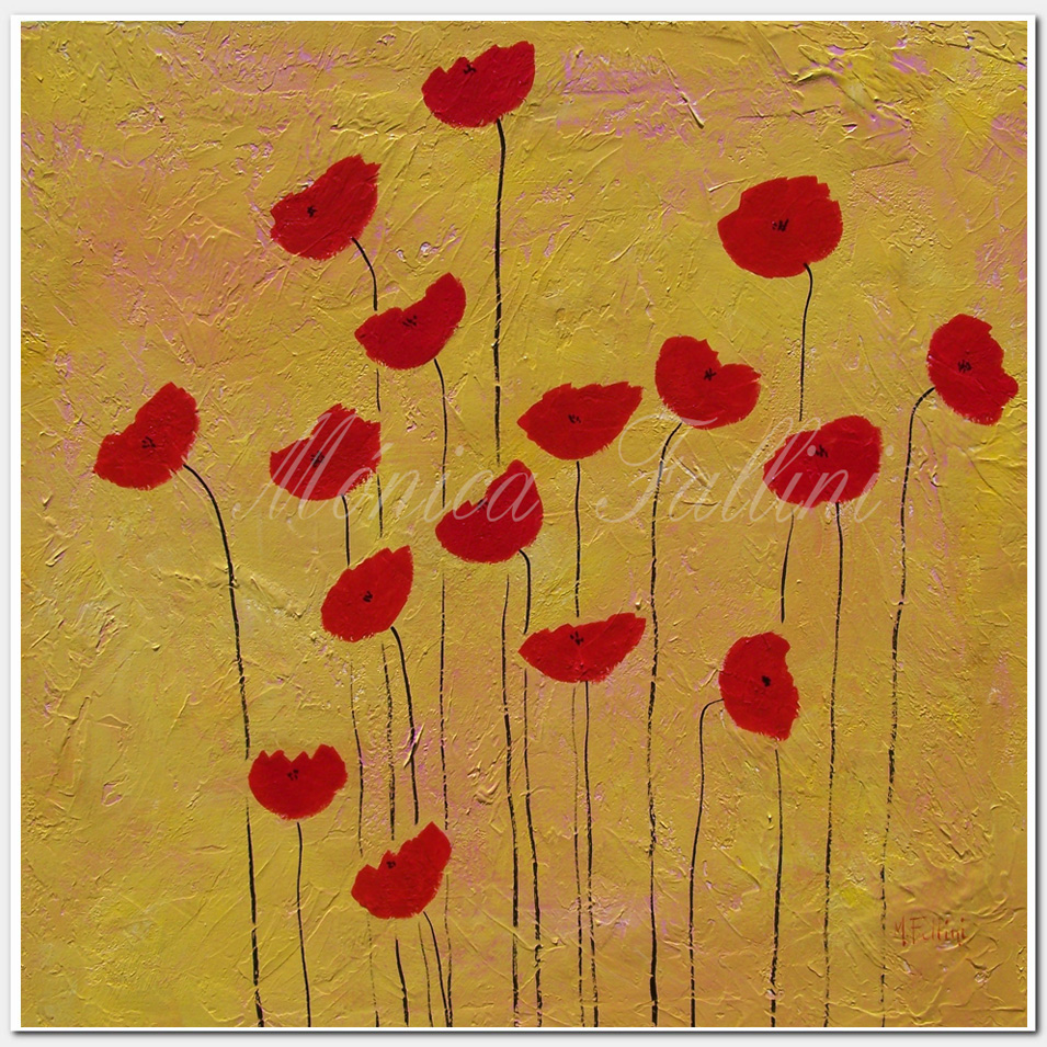 Painting titled 'Sunny days' by Monica Fallini