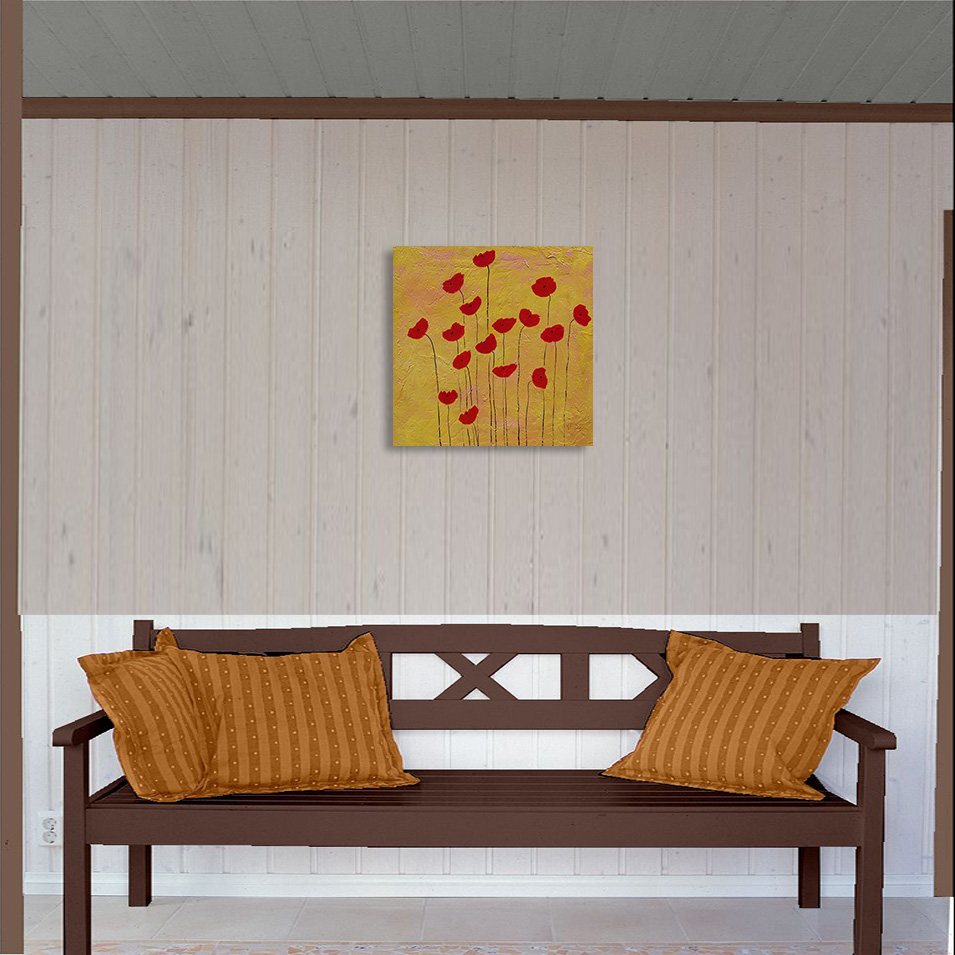 Painting titled 'Sunny days' by Monica Fallini