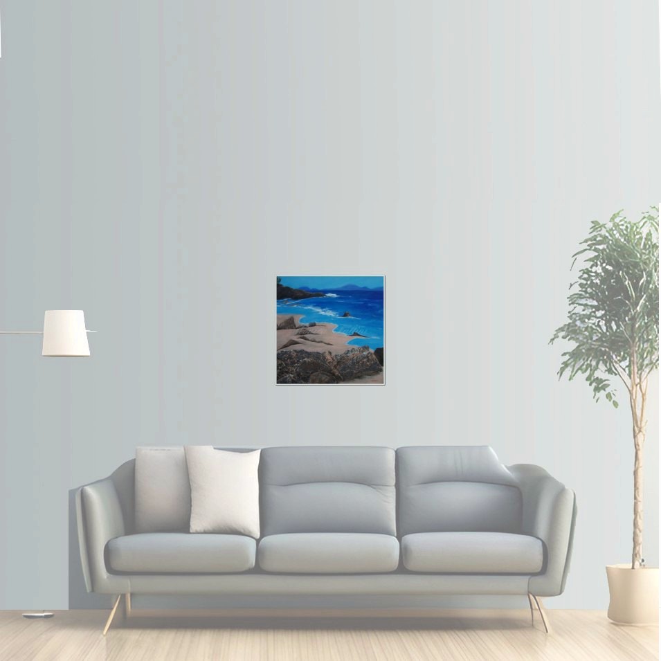Painting titled 'Cuchilla Alta VII' by Monica Fallini