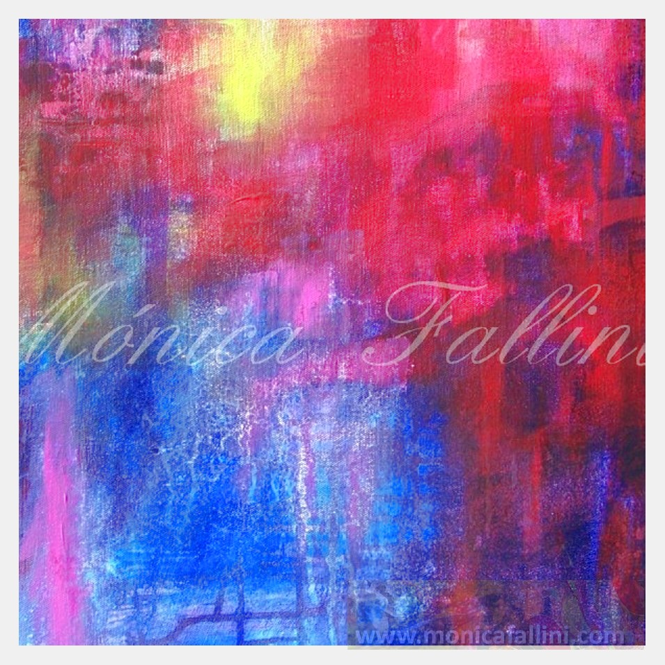 Painting titled 'Abstraction' by Monica Fallini