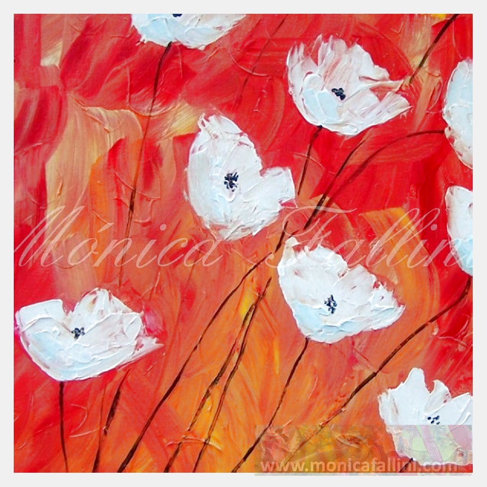Painting titled 'Summer memories' by Monica Fallini