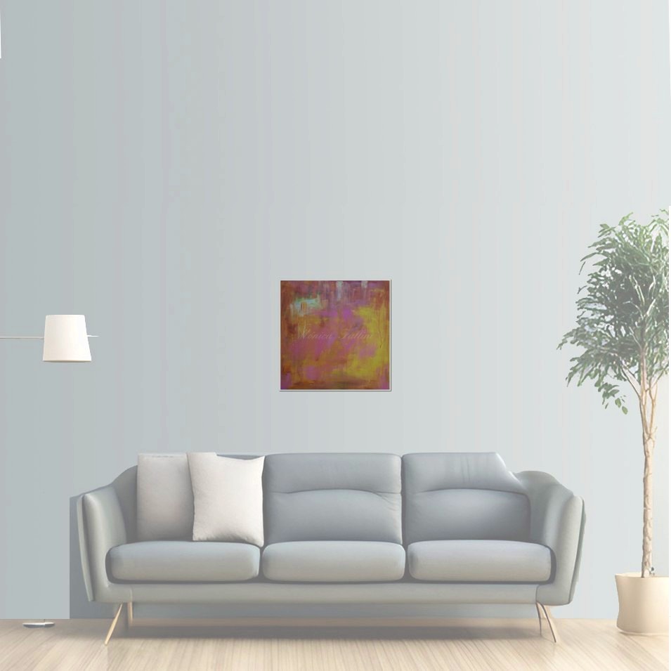 Painting titled 'Abstraction 9604' by Monica Fallini