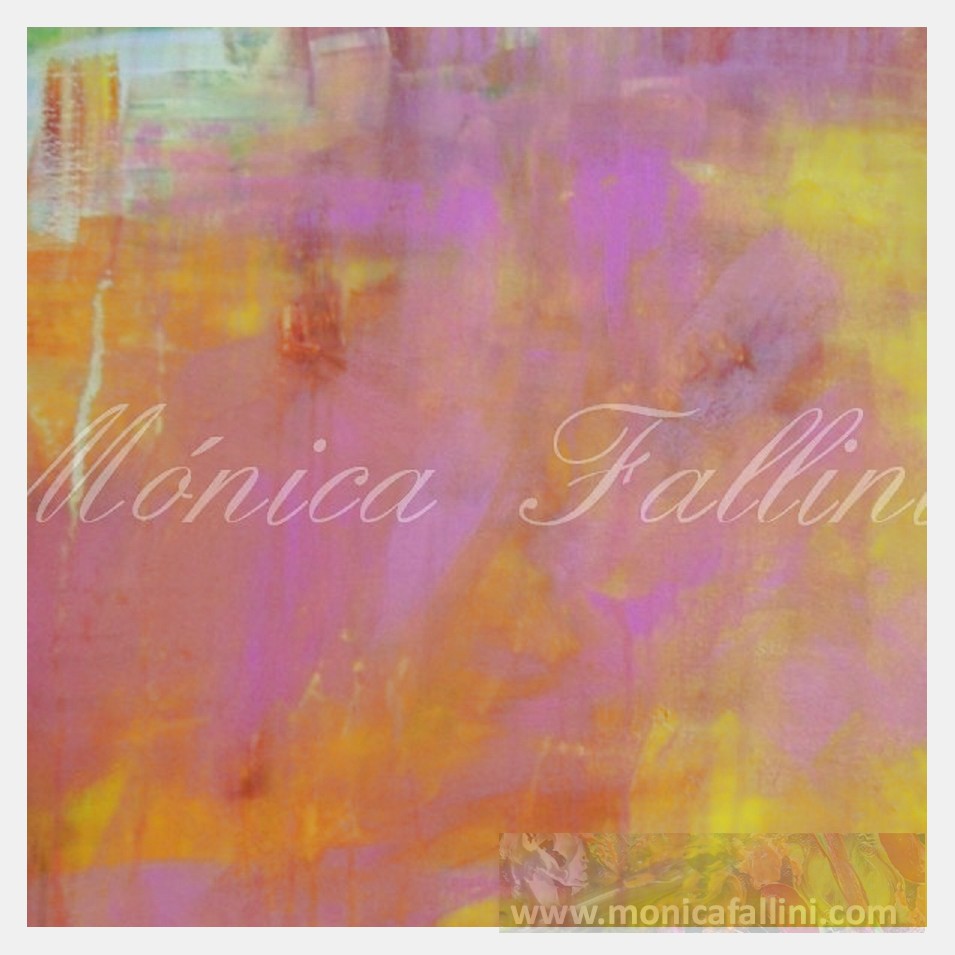 Painting titled 'Abstraction 9604' by Monica Fallini
